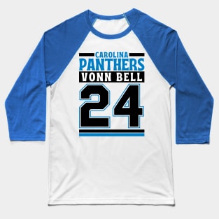 Carolina Panthers Bell 24 Edition 3 Baseball T-Shirt